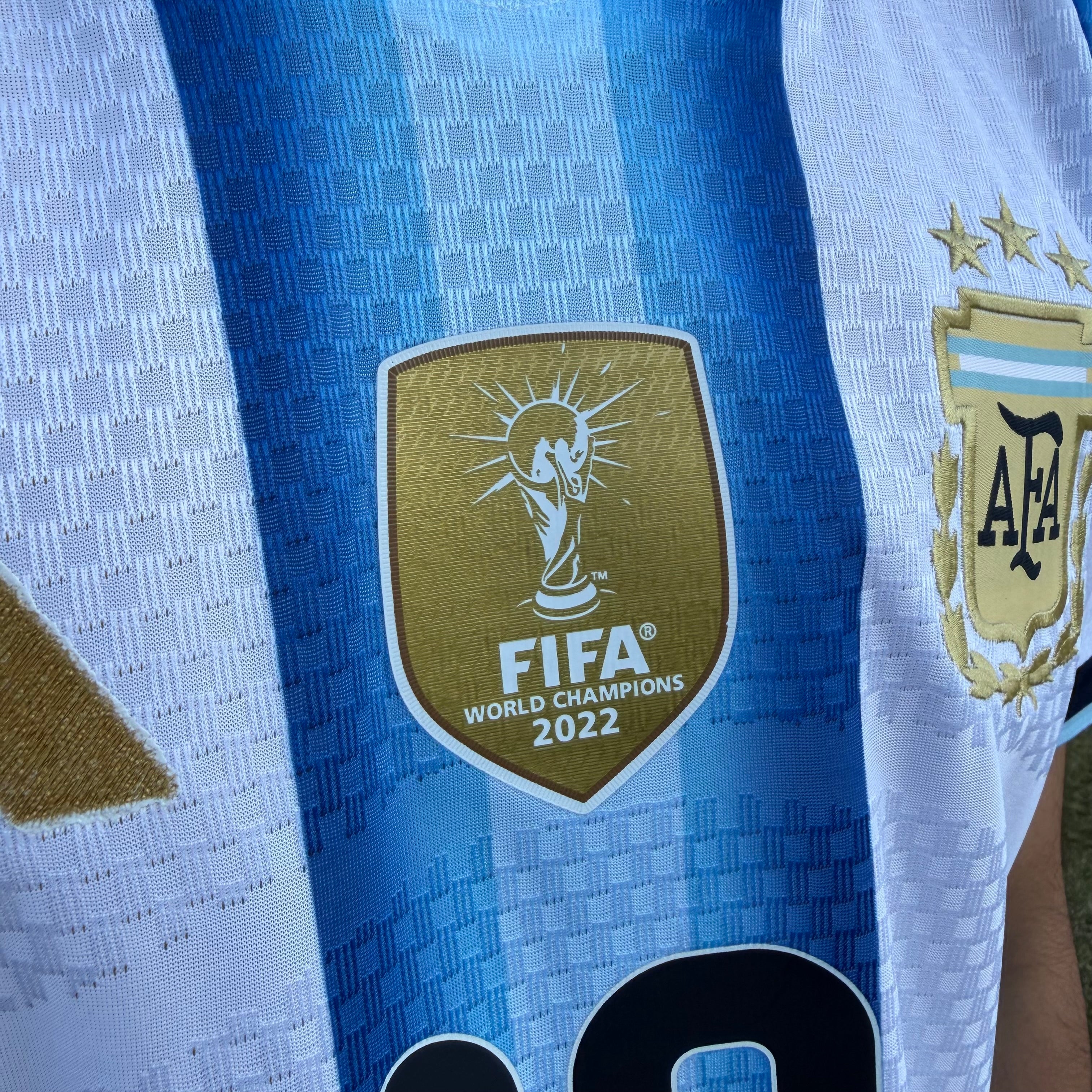 1 Kit Argentina Versión Jugador Dorsal Original