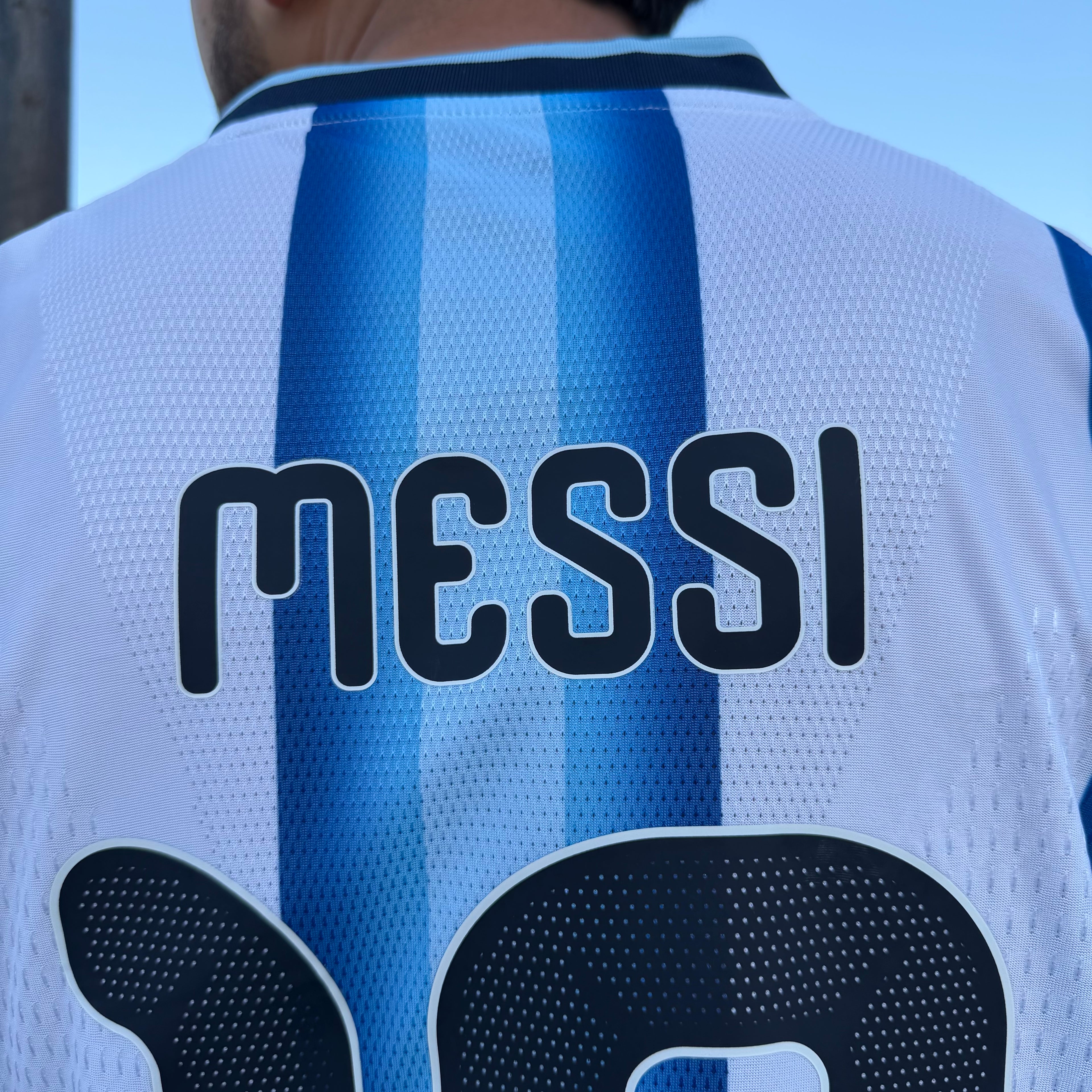 1 Kit Argentina Versión Jugador Dorsal Original