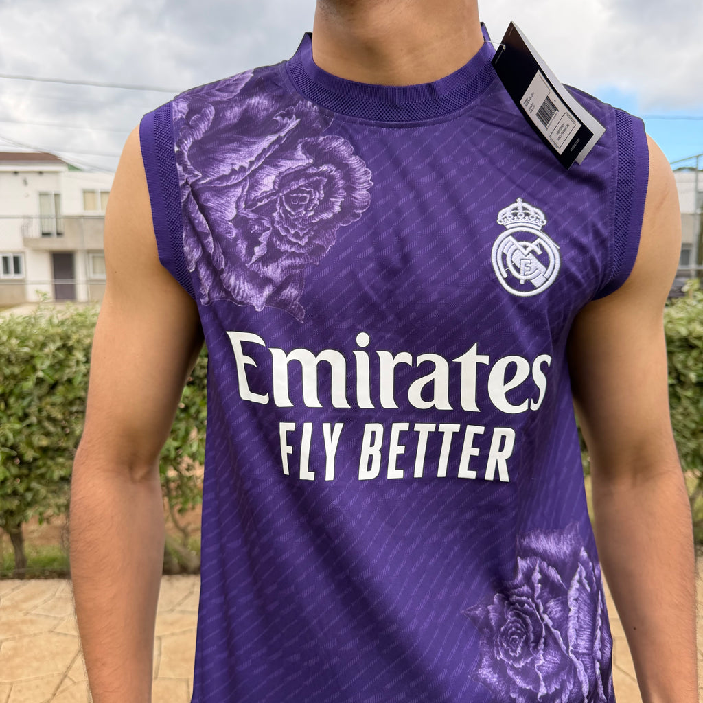 Camiseta Real Madrid Morada