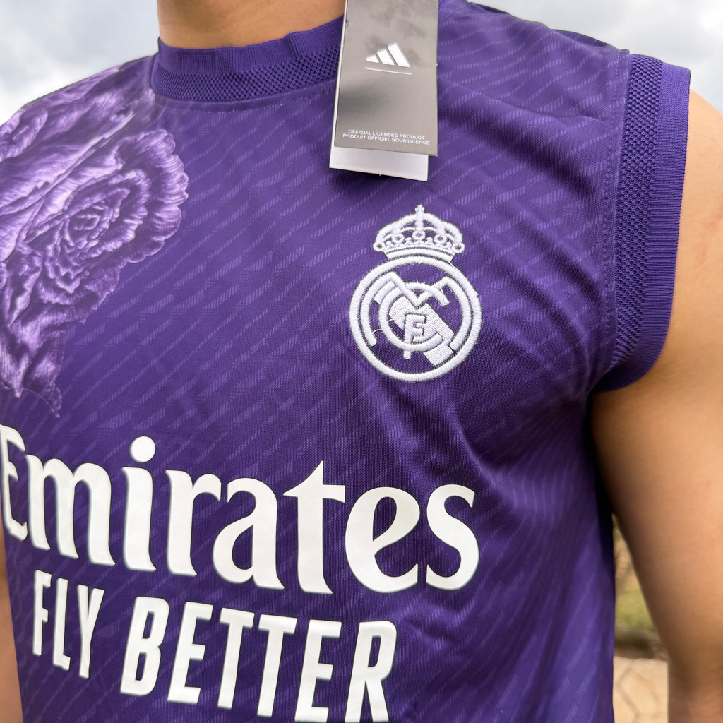 Camiseta Real Madrid Morada