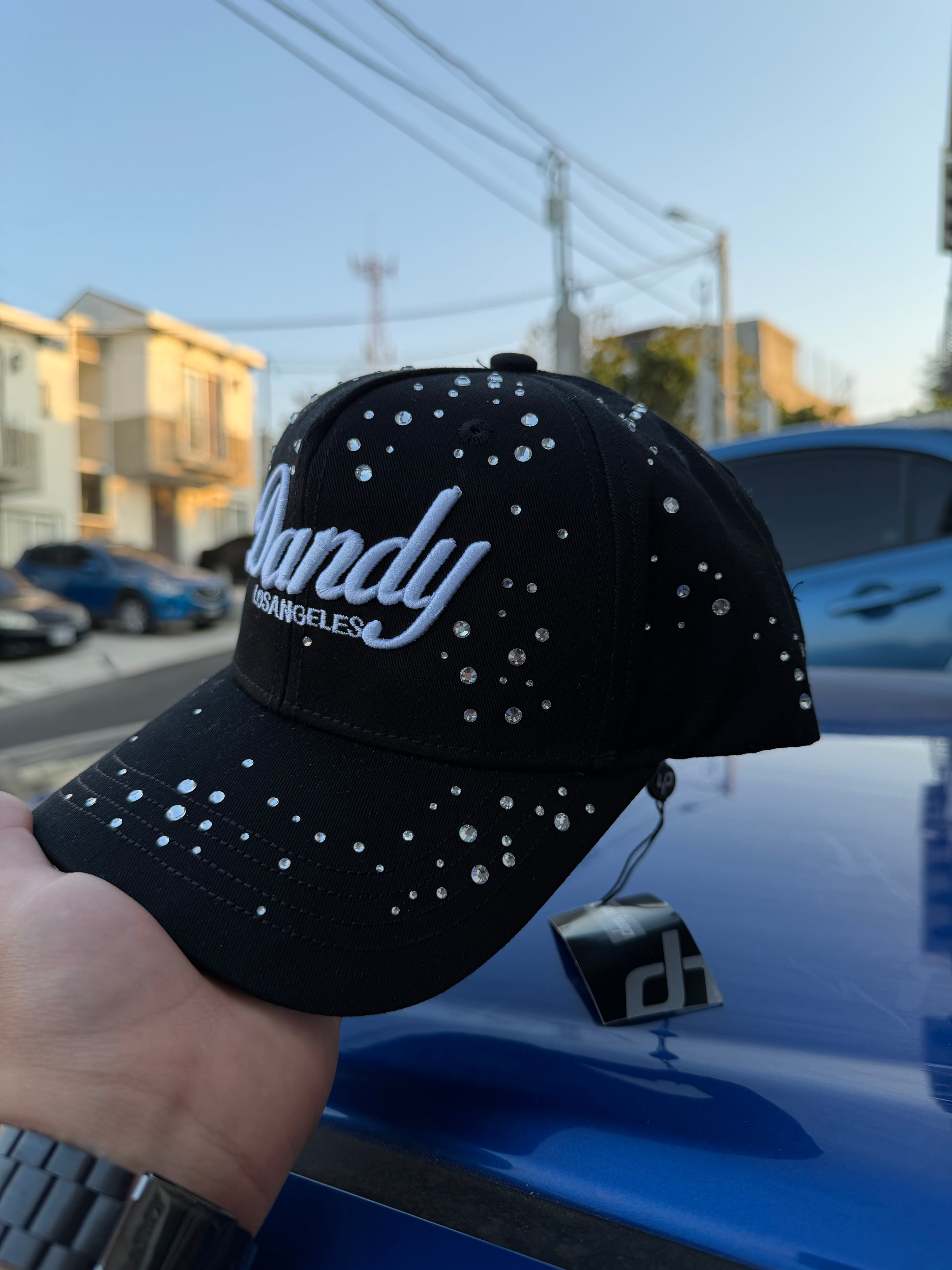 DANDY HATS CRISTALS BLACK